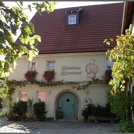 Gaestehaus Moenchshof Sommerhausen Ngoại thất bức ảnh